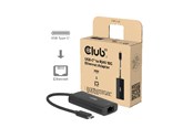 Netzwerkadapter (Netzkarte, Druckserver, u.s.w.) - Club 3D CAC-2531 USB‑C to RJ45 10G Ethernet Adapter M/F - CAC-2531
