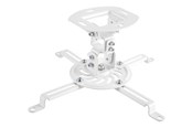 Beamerzubehör und Beschläge - Deltaco mounting kit - for projector - up to 13.5 kg 54 - 320 150 mm - matt white - ARM-405-B