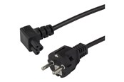 Stromkabel (Intern) - Deltaco - power cable - power CEE 7/7 to IEC 60320 C5 - 2 m - DEL-121-2