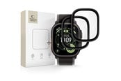 Handys - Schutzfolie - Tech-Protect 2-pack Tempered Glass for Apple Watch Ultra 49mm - Black - 5906302335640
