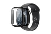Smartwatch - Accessories - AmazingThing Radix Glass Screen Protector with Case for Apple Watch Series 11 42mm - Black - AIW42RBK