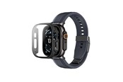 Smartwatch - Accessories - AmazingThing Radix Glass Screen Protector with Case for Apple Watch UItra 3 49mm - Black - AIW49RBK