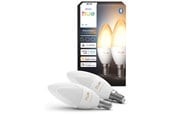 Smart-Home - Philips Hue B39 Candle - E14 bulb - White ambiance  - 2 pack - 929004295602