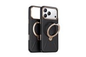 Handys - Cover & Cases - Torras Ostand Q3 Vegskin - obsidian black - iPhone 17 Pro Max - X00FX2422