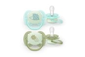 Babypflege - Philips Avent Pacifier ultra soft Nighttime - SCF094/01