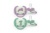Babypflege - Philips Avent Pacifier ultra soft Nighttime - SCF094/04