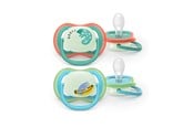 Babypflege - Philips Avent Ultra Air Nighttime SCF376 - pacifier set - 2 pcs - SCF376/28