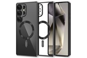 Handys - Cover & Cases - Tech-Protect MagFlex Case for Samsung Galaxy S25 Ultra - Clear Black - 5906302360048