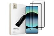 Handys - Schutzfolie - Tech-Protect Glass Fit +2-Pack Tempered Glass for Xiaomi Redmi Note 14 4G / 5G - Black - 5906302361281