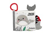 Baby Spielzeug - Akuku First book from fabric sensory book MARINE ANIMA - A0480