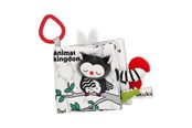 Baby Spielzeug - Akuku First book from fabric sensory book ANIMALS KING - A0481
