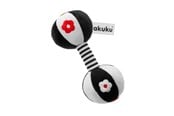 Baby Spielzeug - Akuku Plush rattle DUMBBELL - A0482