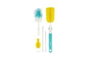 Babypflege - Akuku Bottle straw and pipe brush set BLUE - A0410