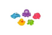 Babypflege - Akuku Bath toys (5 pcs) - A0363