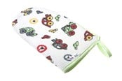 Babypflege - Akuku Washing glove terry with PU sponge CARS - A1143