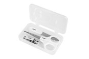 Babypflege - Akuku Manicure set in case WHITE - A0040