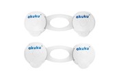 Babypflege - Akuku Safety lock (2pcs) / grey - A0649