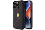 Handys - Cover & Cases - Ferrari Twist Metal Logo Case for iPhone 15 Pro Max - Black - 3666339171025