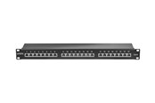 Systemzubehör - Lindy patch panel - 1U - 19" - 25990