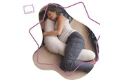 Babypflege - Badabulle Maternity cushion Fluffy - B050503