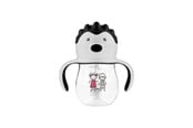 Babypflege - Akuku Non-spill training cup with weighted straw GREY - A0034