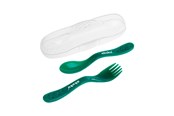 Babypflege - Akuku Cutlery set in case dark green - A0074