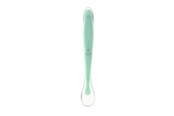 Babypflege - Akuku Soft silicone spoon MINT - A0416