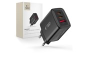 Handys - Adapter und Ladegeräte - Tech-Protect  NCA65W-GAN 3-Ports 65W AC Charger - Black - 5906302336081