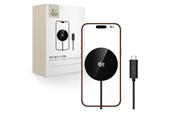 Handys - Adapter und Ladegeräte - Tech-Protect  A50 MagSafe 25W QI2.2 Wireless Charger - Black - 5906302339396