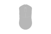 Maus - WLMouse BEAST G Medium Wireless - Gaming Maus (Weiß) - BG-M-WHITE