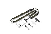 Handys - Anderes Zubehör - Tech-Protect C9S Rope Crossbody Phone Lanyard - Green - 5906302339679