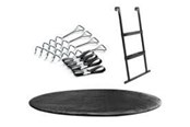 Trampolin - Salta Abdeckung, Leiter und Verankerung f/Ø427 cm Trampolin - 807-534