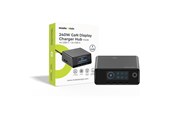 Handys - Adapter und Ladegeräte - Mobile Origin 240W GaN Display Charger Hub PW39 - 4x USB-C + 2x USB-A - MO-240WDCH-PW39