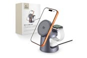 Handys - Adapter und Ladegeräte - Tech-Protect Wireless charger  QI2.2-25W-A48 3in1 magnetic - navy blue - 5906302352531