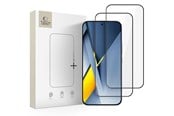 Handys - Schutzfolie - Tech-Protect Glass Fit+ 2-pack for Xiaomi Poco F8 Pro Ultra - Black - 5906302352661