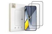 Handys - Schutzfolie - Tech-Protect Glass Fit+ 2-pack for Xiaomi Poco F8 Pro - Black - 5906302352678
