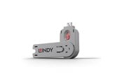 Systemzubehör - Lindy USB A Port Blocker Key Pink for No. 40450 and 40460 - 40620