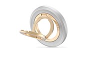 Handys - Anderes Zubehör - Tech-Protect MMR700 Lamano MagSafe Magnetic Phone Holder - Grey-Gold - 5906302353095
