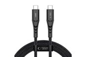 USB Kabel - Tech-Protect Ultraboost UB11T USB-C / USB-C PD 240W / QC3.0 200 cm Cable - Black - 5906302353132