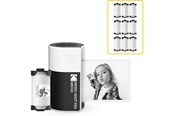 Digital Kameras - KODAK Memo Shot MS100 Instant Camera Bundle (7 Paper rolls) - White - MS100WBNDL