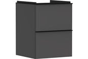Dusch- und Montagezubehör - Hansgrohe xelu q vanity unit diamond matt grey 480/475 with - 54020670