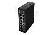 Switches - Lanberg ILFE-8P-1GE-1S-120 - switch - 8 ports - unmanaged - rack-mountable - ILFE-8P-1GE-1S-120