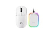 Maus - MCHOSE A7 V2 Ultra+ Lightweight Wireless - Gaming Maus (Weiß) - HW-A7V2-10