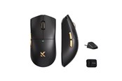Maus - MCHOSE K7 Ultra Lightweight Wireless (Black Gold) - Gaming Maus (Schwarz) - HW-K7-13