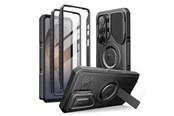 Handys - Cover & Cases - Tech-Protect Kevlar MagSafe 2-Set Case for Samsung Galaxy S26 Ultra - Black - 5906302340040