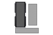 Gehäusezubehör - Lian Li LAN3-1X - system cabinet dust filter kit - LAN3-1X