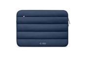 Taschen - Tech-Protect Fluffy Laptop Bag 13-14 - Navy Blue - 5906302362486