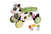 Holzspielzeug - Primi Passi - Wooden Shape and Walker Cow - PP1043