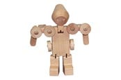 Holzspielzeug - Primi Passi - Wooden Transforming Robot/Shovel - PP3505