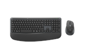 Tastaturen - Logitech Signature Comfort Plus Combo MK880 for Business (Graphite) - Tastatur & Maus Set - Full-Size - Nordic ISO - Grau - 920-014054